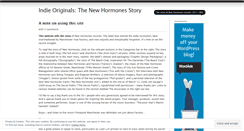 Desktop Screenshot of newhormonesinfo.com